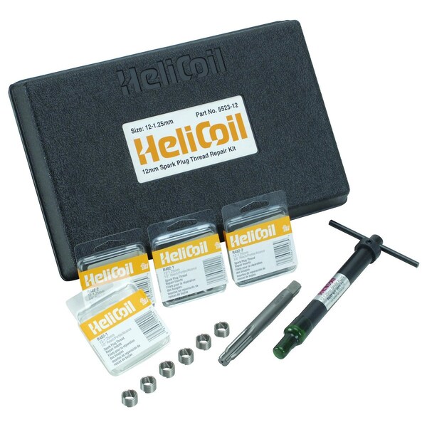 Heli-Coil Spark Plug Thread Repair Kit 8.2" x12.3" x2.9"